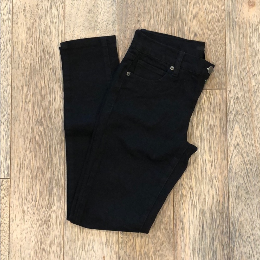 Skinny Ankle Jeans Black 24